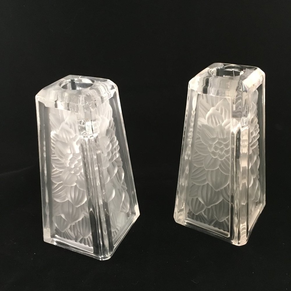 Vintage PartyLite Taper Holder Pair
